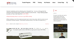 Desktop Screenshot of newinternetwealth.com